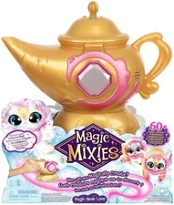 Magic Mixies Magic Genie Lamp Interactive 8" Pink Plush The Real Misting Lamp