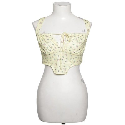 Cider, Crop Top, Größe: S, Gelb/Mehrfarbig, Blumen, Damen #d2B