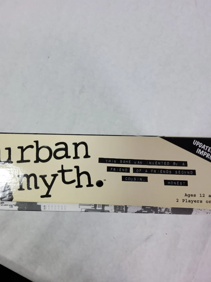 Urban Myth Board Game- The Truth Is In Here By Imagination Games Ages 12+ , 2 Or - Image 2 of 4
