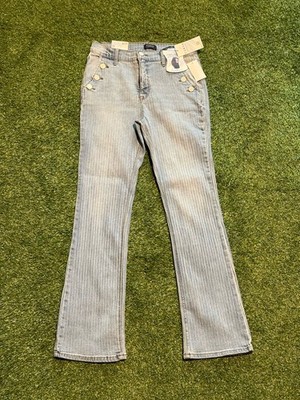 CURVE APPEAL WOMENS DENIM  CURVE CREATOR BOOT JEANS size 8