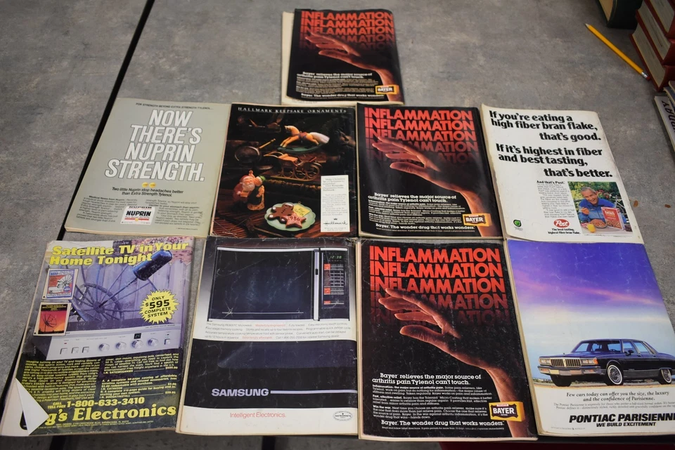 1986 The Saturday Evening Post Magazine Lot 9 Issues Tom Selleck, Oprah, Pope - Image 2 of 2