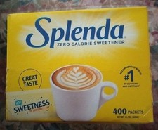 Splenda Zero Calorie Sweetener 400 Packets Brand New Free Shipping Exp. 10/2028