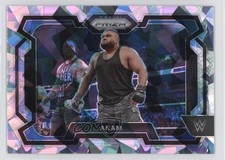 2024 Panini Prizm WWE Ice Prizm Akam #24 0i4k