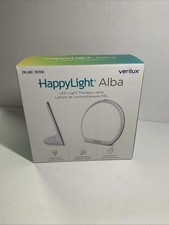 Verilux HappyLight Alba - New Round UV-Free LED Therapy Lamp - New Open Box