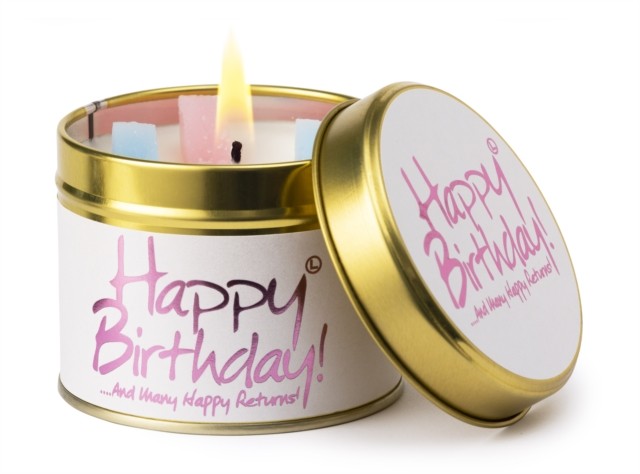 Happy Birthday - Scented Tin Candle - Image 2