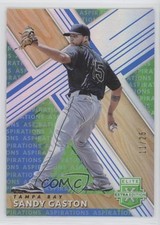 2019 Panini Elite Extra Edition Aspirations Tie-Dye 11/25 Sandy Gaston #161 s3g