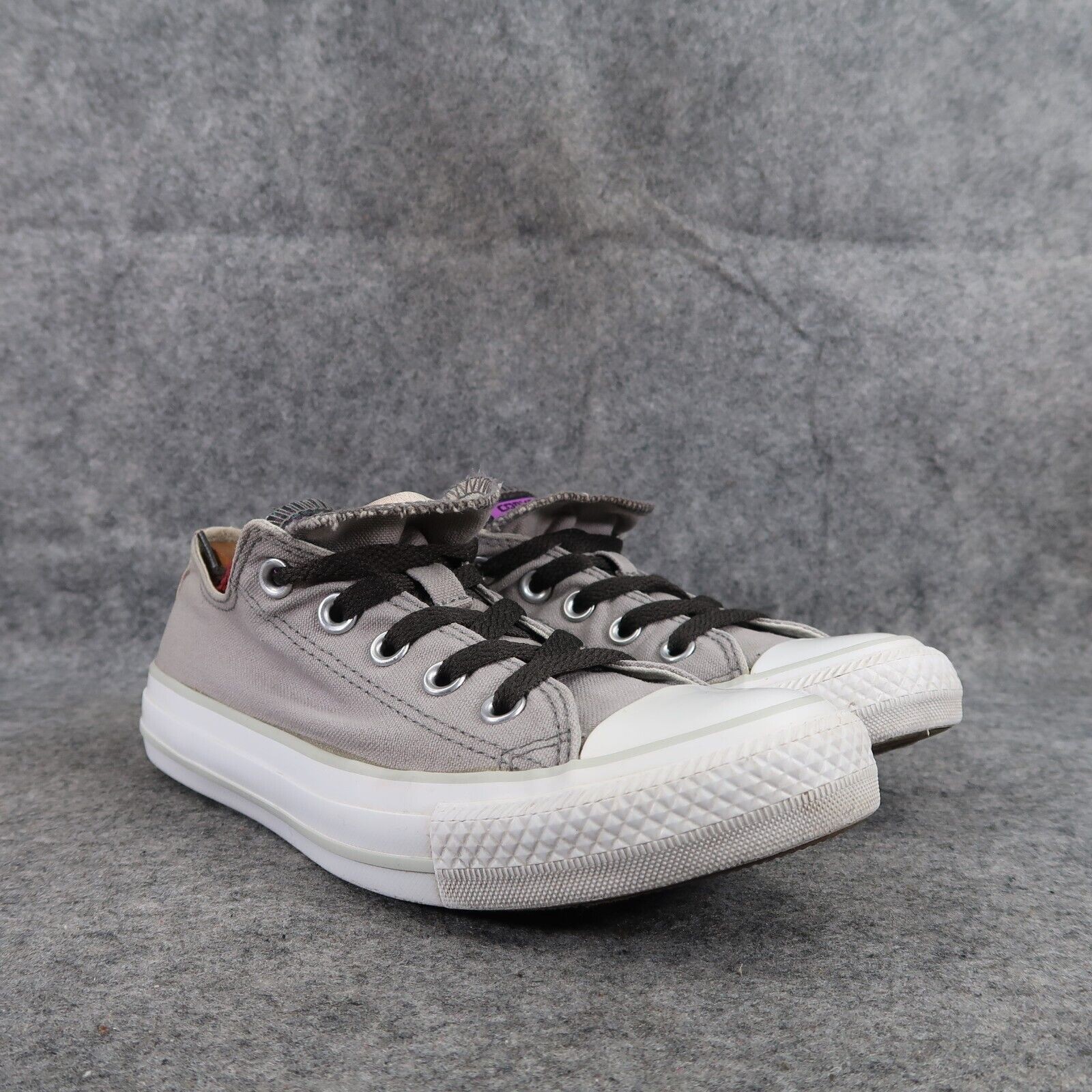 Converse Shoes Womens 6 Sneakers Casual Chuck Taylor All Star Double Tongue Gray Converse Shoes Womens 6 Sneakers Casual Chuck Taylor All Star Double Tongue Gray
