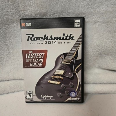 Rocksmith 2014 Edition PC Mac DVD Learn Guitar Game Only No Cable Ubisoft CIB