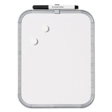 Bi-Silque CLK030203 Magnetic Dry Erase Board 11x14 White Frame