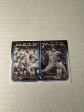 2024 Topps Update Series- #US82 Tyler Jay & Dedniel Núñez Rookie Combos NY Mets 