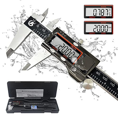 KETOTEK Digital Caliper Measuring Tool, IP54 Waterproof  Assorted teams