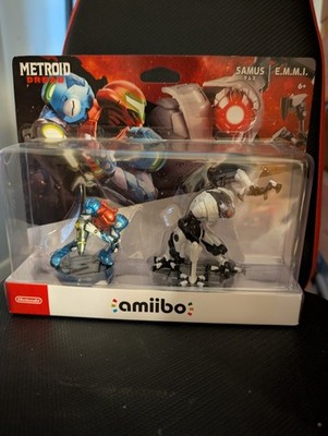 Nintendo amiibo Metroid Dread Samus & E.M.M.I. Set Japan New 