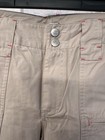 IZOD Wide Leg Cropped Khaki Chinos, Size 12, NWT: Original Retail Price $43 — photo 3