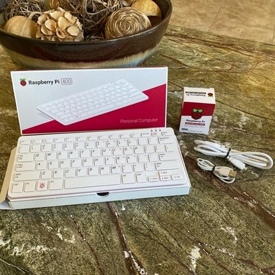 Raspberry Pi 400 Personal Computer With Accessories New Open Box