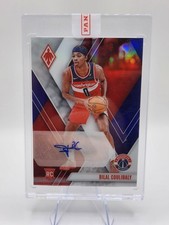 2023-24 Panini Phoenix Bilal Coulibaly Rookie RC AUTO Blue Parallel /25 SEALED