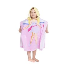 100 Cotton Hooded Towel for Toddlers 2-6 Years Boys Girls Kids Bath Pool Bea...