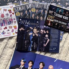 Stray Kids Annual Review - NEW Poster Calendar & Stickers. Perfect For The Stay