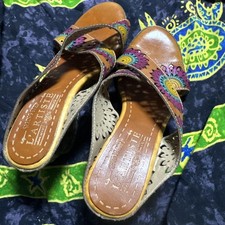 L'Artiste Women's Sandal Size Shoes 35 US Size 5 Brown Leather