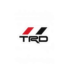 TRD Toyota Kiss-Cut Vinyl Decals  Performance Logo Sticker