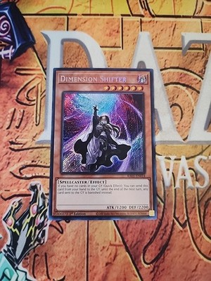 Dimension Shifter RA01-EN014 1st Edition Secret Rare NM Yugioh 