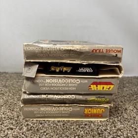 Colecovision Game Lot CIB Games Lot Of 5 With Box And Manual Tested