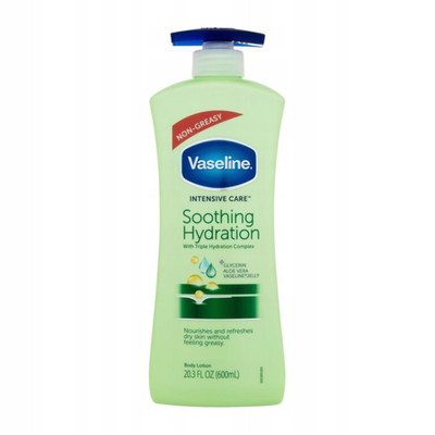 Vaseline Aloe Vera Körperbalsam 600ml - Intensivpflege