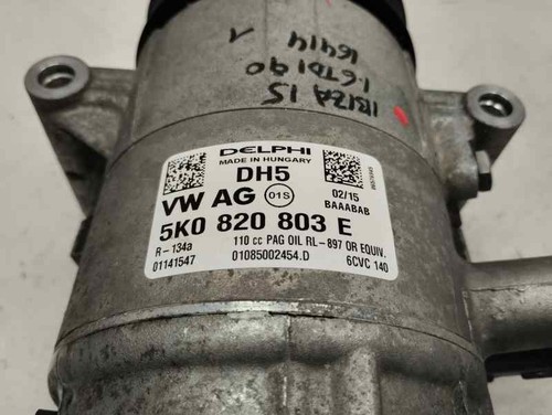 5K0820803E klimakompressor SEAT IBIZA - 4 GENERACION RESTYLING 2012 - 2015 -