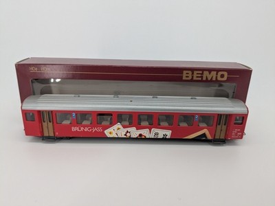 Bemo 3271 456 - RhB Brünig-Jass #2 Passenger Car - HOm Scale