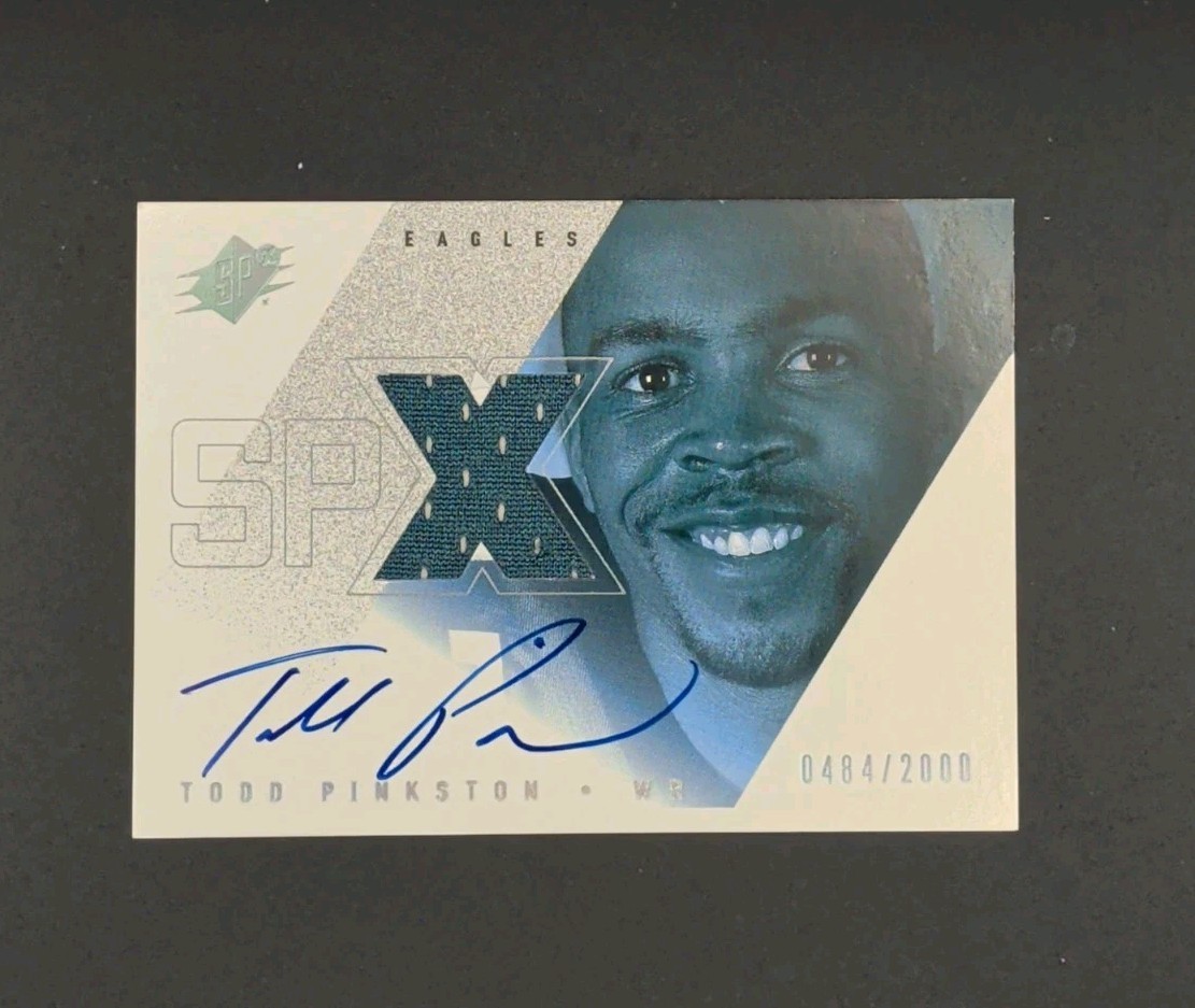 2000 SPx - Todd Pinkston #156 /2000 (AU, MEM, RC)