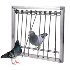 Removable Trap Door Bird Cage Movable Gate Single Entrance Pigeon Loft Door 
