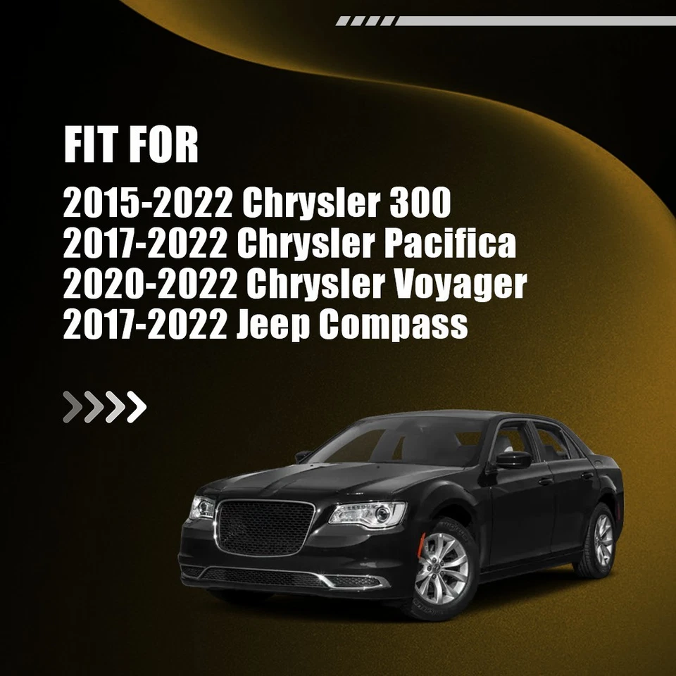 Lámparas LED de luz de matrícula para Chrysler 300 Pacifica 2015-2023 [BLANCO BRILLANTE] Foto 2 de 4