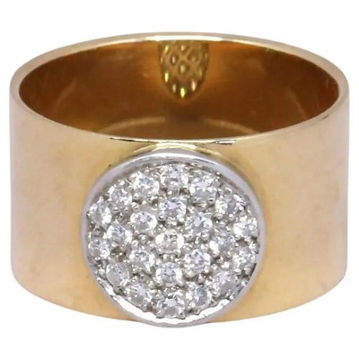 vintage 1980's JEAN DINH VAN 18k diamond ANTHEA ring
