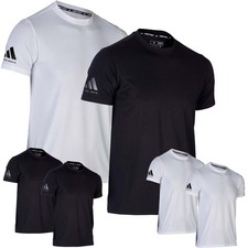 2 Pack Adidas Mens Training Shirt Promo Combat Sports Polyester Multi Pack