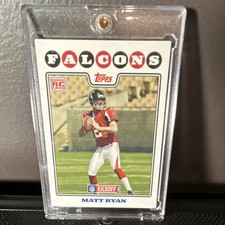 Topps 2008 Kickoff Matt Ryan Atlanta Falcons Rookie Football Card #166. rookie card picture