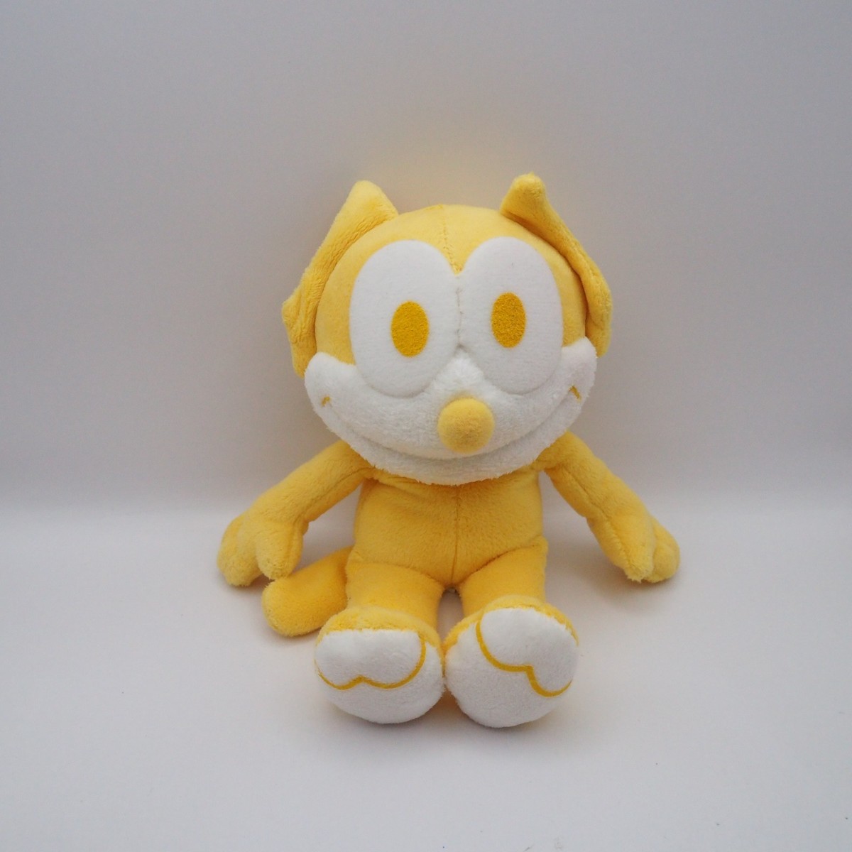 D0709B Felix the cat SEGA 2005 Yellow Plush Stuffed 7