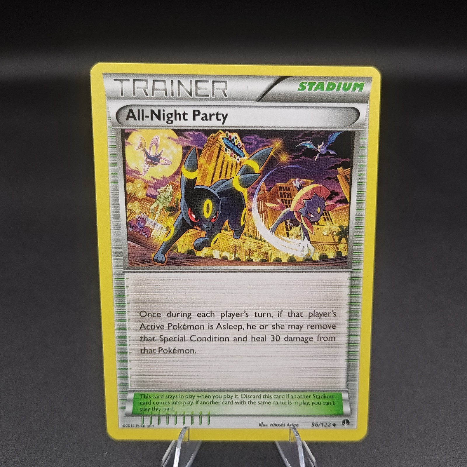 Pokémon All-Night Party Uncommon XY BREAKpoint 96/122 Umbreon LP