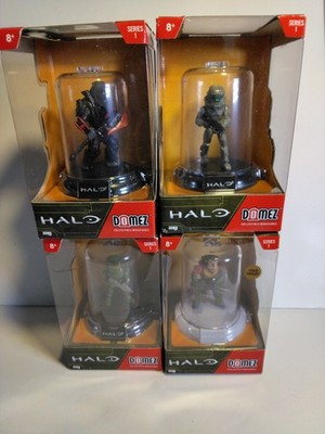 Halo Domez Series1 Lot Of 4 Sealed+Chase Variant Mini Figures Zag