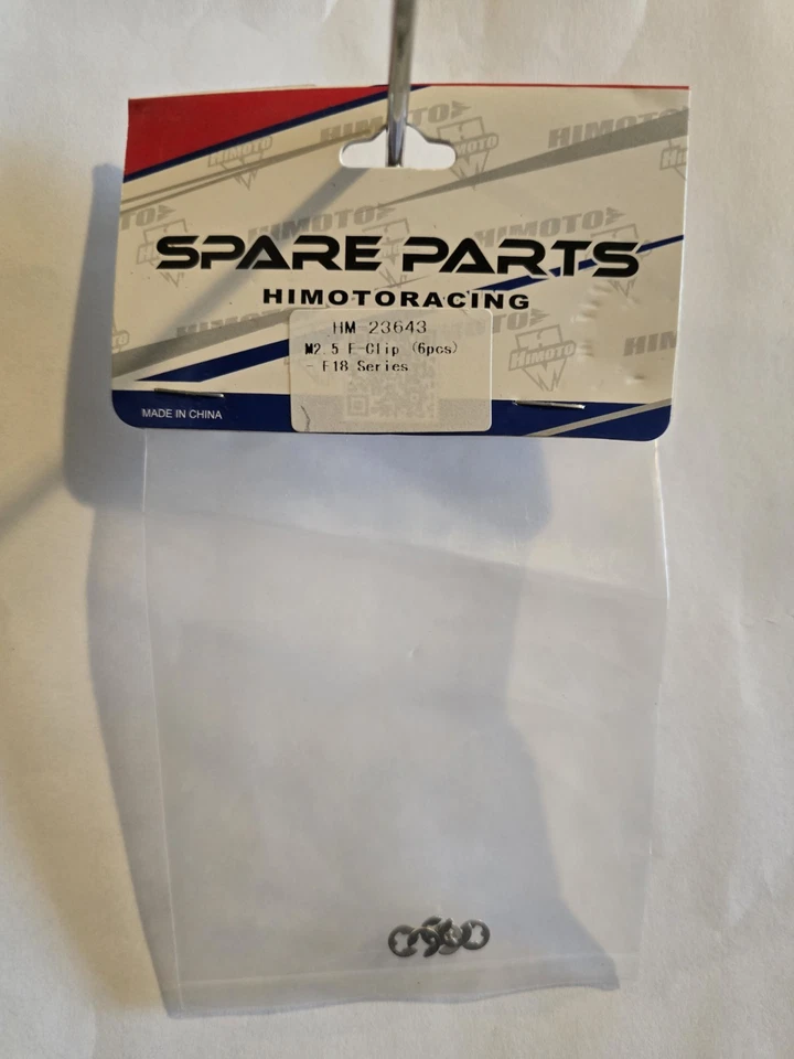 Himoto M2.5 E-clip (6 piezas) Serie E18 Foto 2 de 2