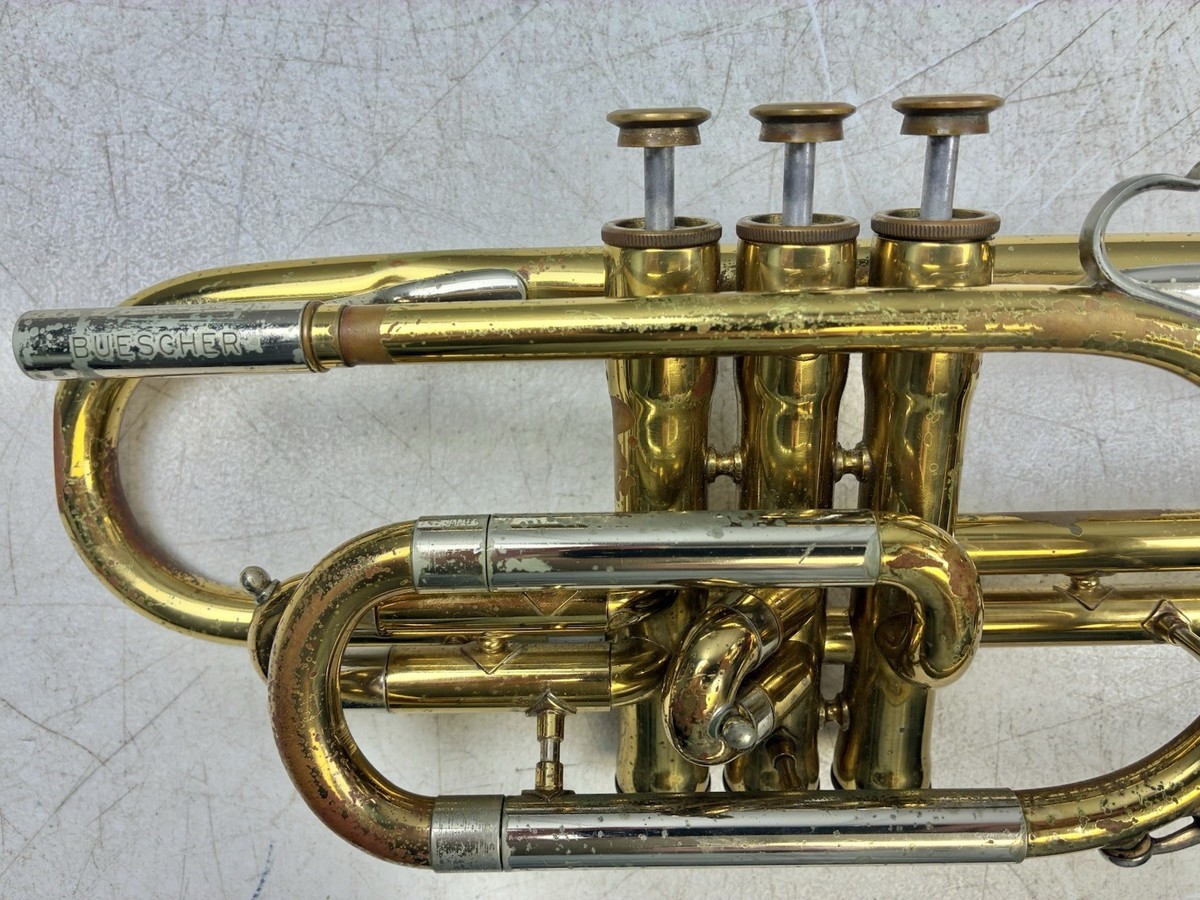 BUESCHER ARISTOCRAT CORNET IN PLAYING CONDITION 470857 | eBay