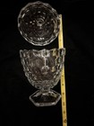 Fostoria American Cubist Hex Footed 7" Candy Dish With Lid — photo 4