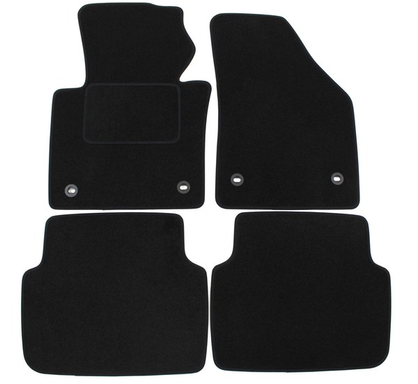 Velour FußMatten Autotepiche FüR VW Touran 2003-2010 4-Tlg-image