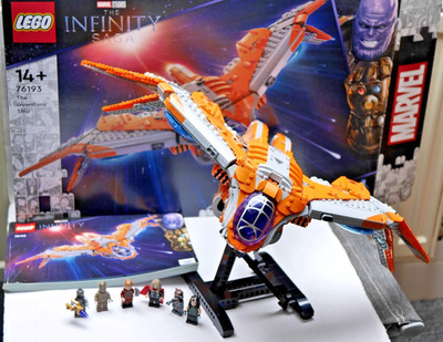 LEGO 76193 Marvel Super Heroes Das Schiff der Wächter, komplett, BA & OVP