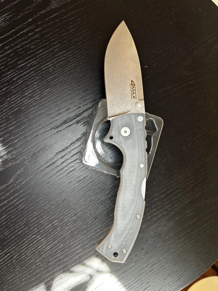 Cold Steel 4-MAX - Italy Made - CPM-20CV folding knife -no box - never carried - Image 2 of 4
