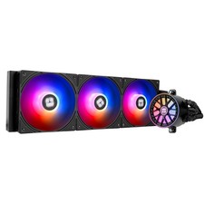Aqua Elite 360 V6 ARGB Black AIO CPU Cooler, ARGB PWM Cooler Fans with 2000RP...