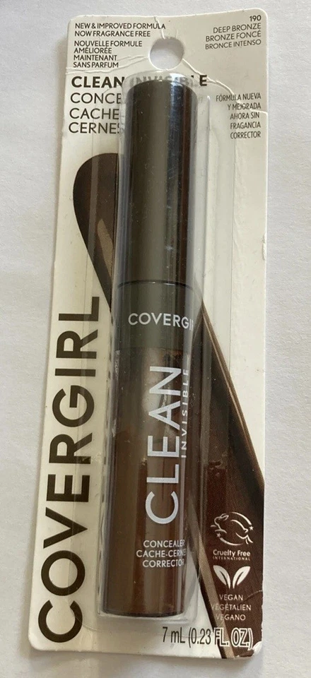 2X Concealer, Lightweight, Hydrating, Formula, Deep Bronze 190, 0.23oz (7 ml) - Image 2 of 4