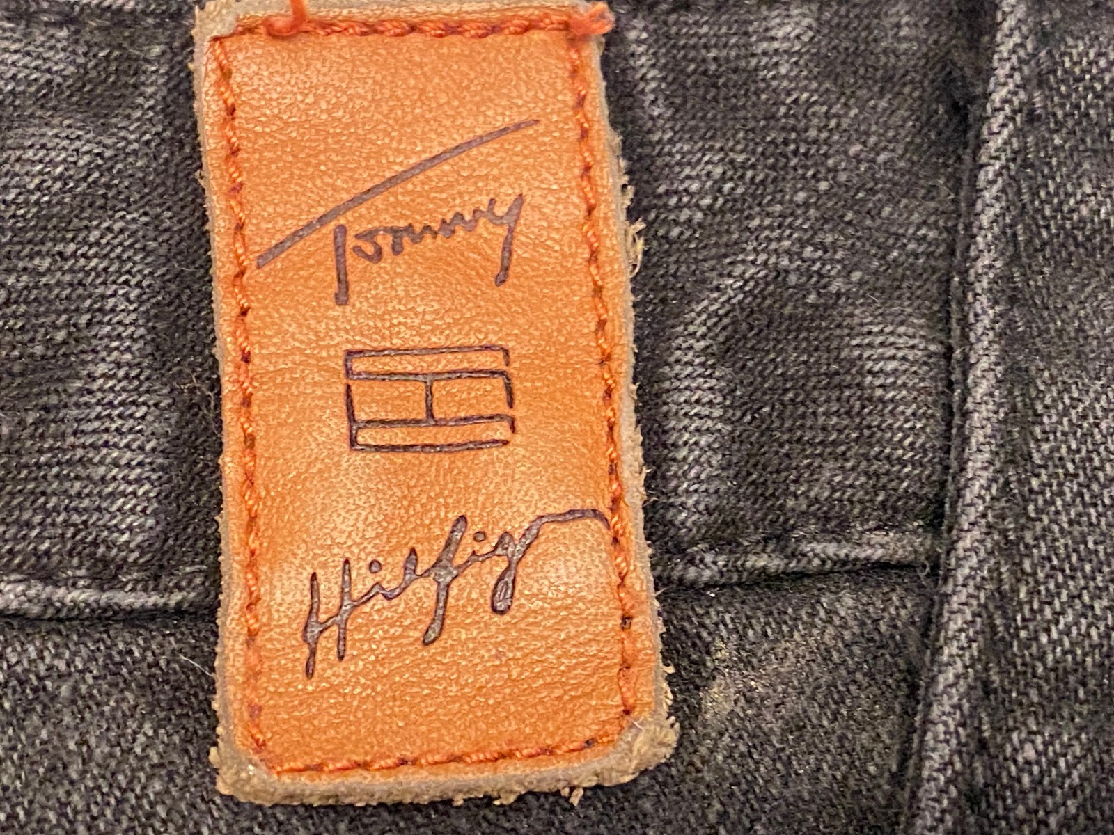 Vintage 2004 Tommy Hilfiger Womens Black Wash POE-VIT Hipster Boot Jeans Size 10 thumbnail 16