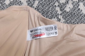 New Wacoal Perfect Primer Front Close Underwire Bra - Size 38D - Sand - # 855313