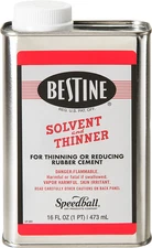Rubber Cement Solvent Thinner 16oz Ink Adhesive Remover Cleaner Multi Surface
