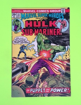 Marvel Super-Heroes #53 Vol. 1 1975 Marvel Comics 7.0 Comic Book M49-217