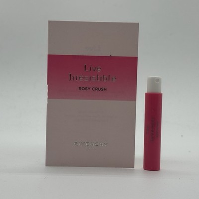 Givenchy Live Irresistible Rosy Crush  Eau De Parfum Florale 1ml Sample